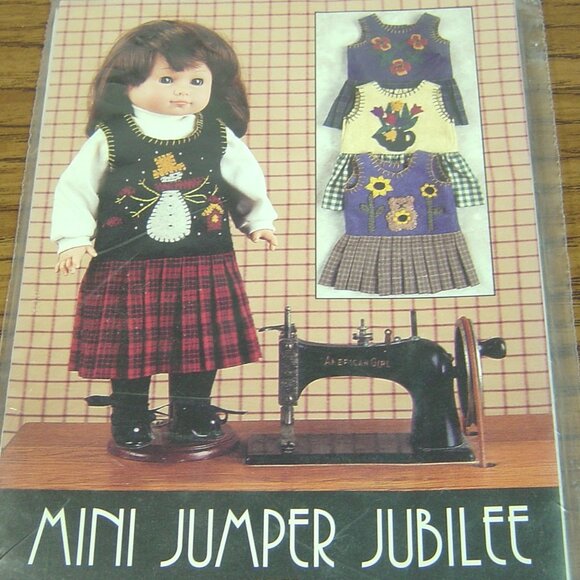 Lot of 3 Indygo Junction 18" doll clothes patterns--unused - Picture 3 of 4